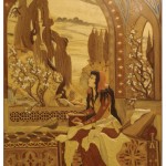 معرق چوب - تفائل حافظ