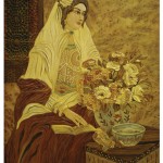 معرق چوب - بانوی شمس العماره