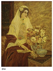 معرق چوب - بانوی شمس العماره