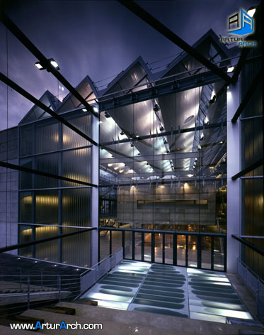 مدرسه معماری -گروه معماری برنارد چومی- مارنه لاوالی - فرانسه مدرسه معماری -گروه معماری برنارد چومی- مارنه لاوالی - فرانسه