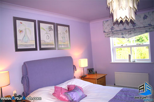 دکوراسیون، انتخاب رنگ دیوار در دکورسیون