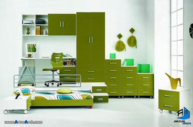 اتاق خواب کوچک اتاق خواب کوچک