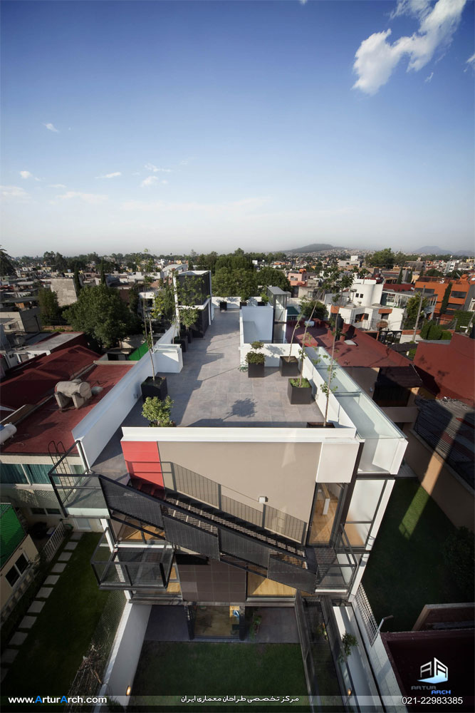 طراحی خانه نقطه 57، معماری خانه ای زیبا در جنوب مکزیک-09