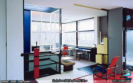 طراحی خانه با ترکیب بندی معماری مدرن