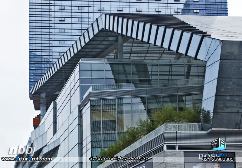 طراحی ساختمان زیبای Yanlord، جزو 10 ساختمان برتر معماری چین-yanlord-plaza-00