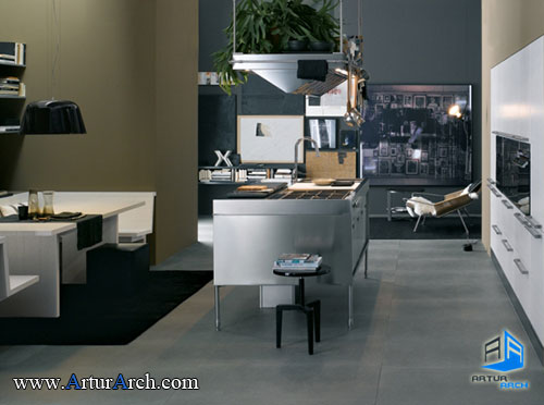طراحی داخلی آشپزخانه مدرن طراحی داخلی آشپزخانه مدرن