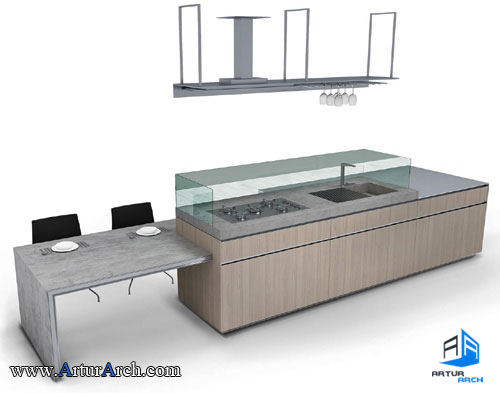 طراحی داخلی آشپزخانه مدرن طراحی داخلی آشپزخانه مدرن