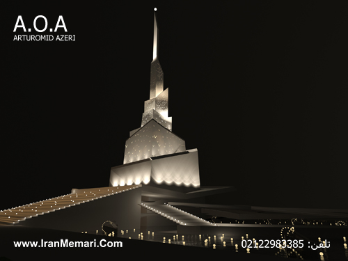 طراحی المان یادمان شهدای اهواز طراحی المان یادمان شهدای اهواز