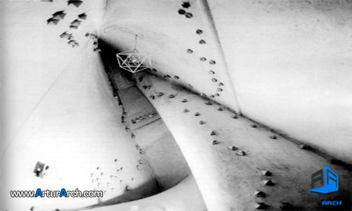 طراحی معماری پاویون فیلیپس ـ (لوکوربوزیه و یانیس کسناکیس) طراحی معماری پاویون فیلیپس ـ (لوکوربوزیه و یانیس کسناکیس)