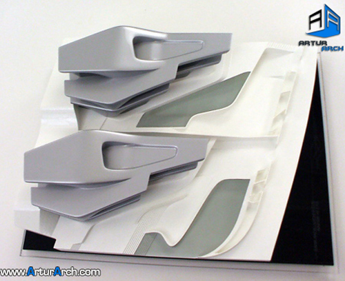 طراحی ویلا شاهکار جدید زاها حدید