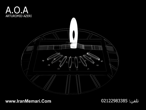 طراحی المان یادمان شهدای اهواز طراحی المان یادمان شهدای اهواز