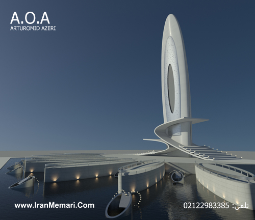 طراحی المان یادمان شهدای اهواز طراحی المان یادمان شهدای اهواز
