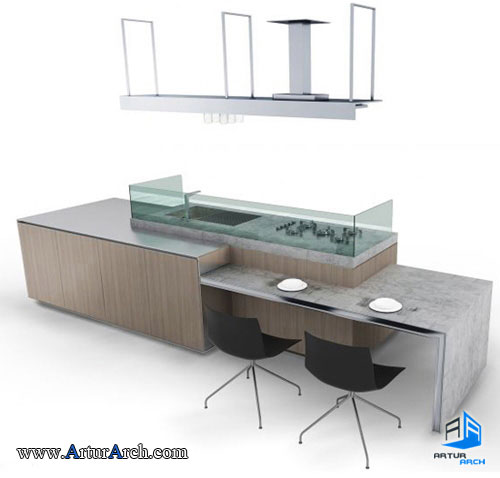 طراحی داخلی آشپزخانه مدرن طراحی داخلی آشپزخانه مدرن