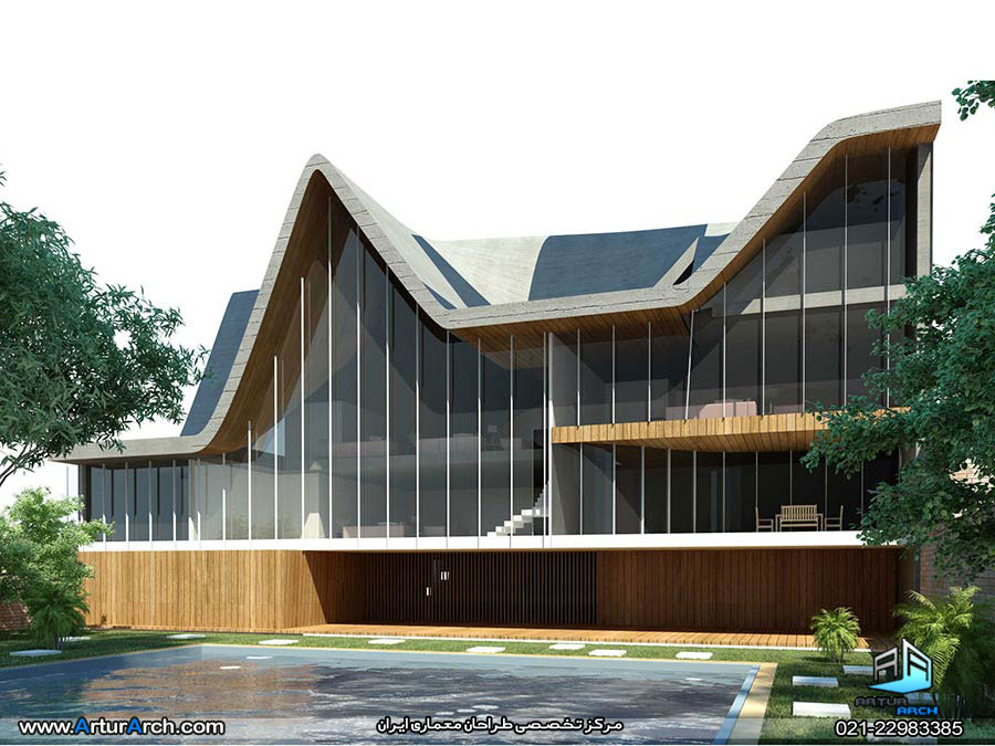 مسابقه طراحی ویلای دروس