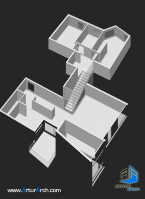 3d- Housing Units50 مجتمع مسکونی 50 واحدی نسرین سراجی Nasrin Seraji )) 552_400