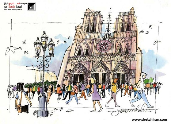 james Richards -مدرسه اسکیس ایران-تلفن:02109122167899