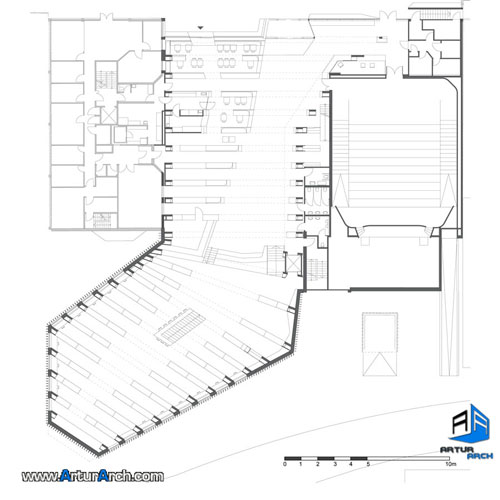 tarazarch-Vennesla-Library-and-Culture-house-Helen-plane tarazarch-Vennesla-Library-and-Culture-house-Helen-plane