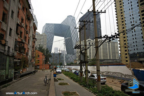 CCTV-building-معماری ساختمان CCTV CCTV-building-معماری ساختمان CCTV