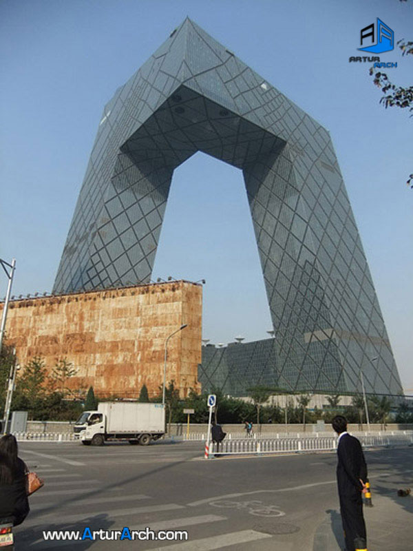 CCTV-building-معماری ساختمان CCTV CCTV-building-معماری ساختمان CCTV