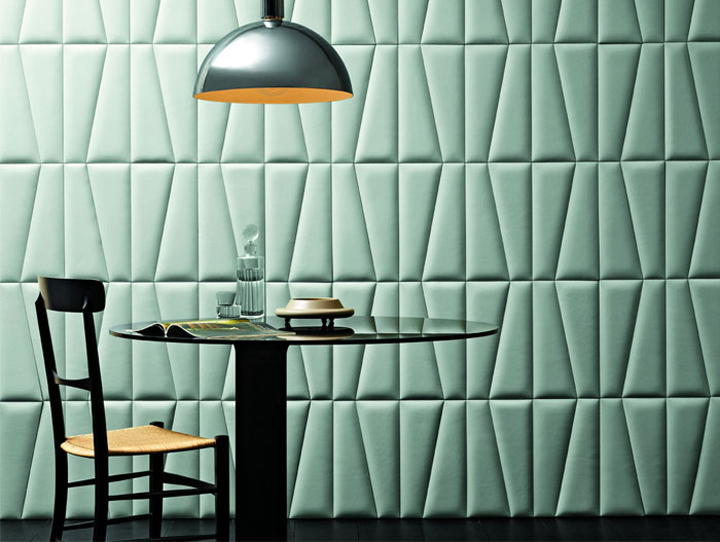 Leather wall tiles by Studioart Leather wall tiles by Studioart