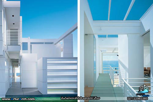 Luxury-Beach-House-by-Richard-Meier-and-Michael-Palladino-طراحی ویلا، معماری ویلای خاص و منحصربفرد از ریچارد میر
