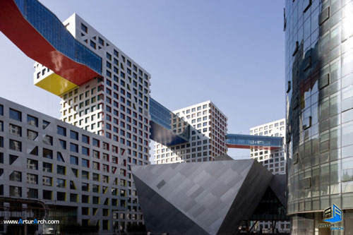 استیون هال استیون هال و ترکیب فضای عمومی و خصوصی Linked Hybrid / Steven Holl Architects- مرکز تخصصی معماری ایران New-Picture-(10)