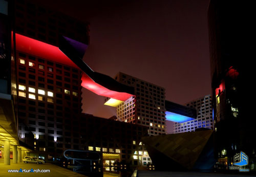 استیون هال استیون هال و ترکیب فضای عمومی و خصوصی Linked Hybrid / Steven Holl Architects- مرکز تخصصی معماری ایران New-Picture-(22)