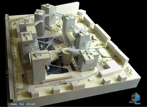 استیون هال استیون هال و ترکیب فضای عمومی و خصوصی Linked Hybrid / Steven Holl Architects- مرکز تخصصی معماری ایران New-Picture-(47)