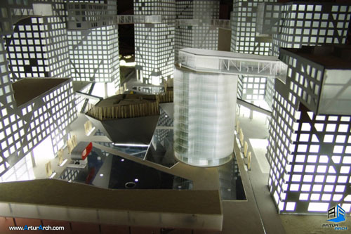 استیون هال استیون هال و ترکیب فضای عمومی و خصوصی Linked Hybrid / Steven Holl Architects- مرکز تخصصی معماری ایران New-Picture-(52)
