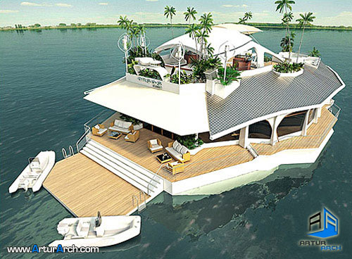 جزیره شناور Osros- www.tarazarch.comOsros4