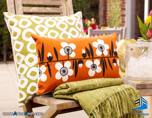 دکوراسیون و چیدمان منزل،استفاده از کوسن در دکوراسیون_Cushions