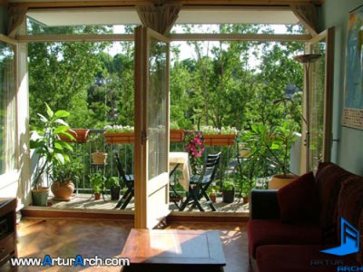 طراحی بالکن طراحی بالکن