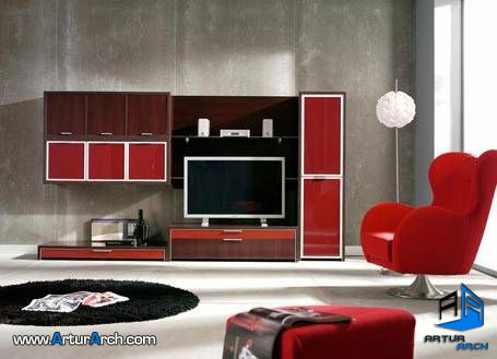 تاثیر زیبای رنگ قرمز در دکوراسیون منزل big_juverancom5