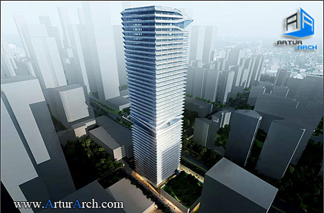 ساختمان اداری جدیدGuosen با بهرهوری انرژی Building Guosen