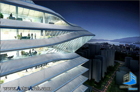 ساختمان اداری جدیدGuosen با بهرهوری انرژی Building Guosen