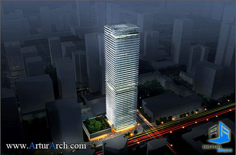 ساختمان اداری جدیدGuosen با بهرهوری انرژی Building Guosen