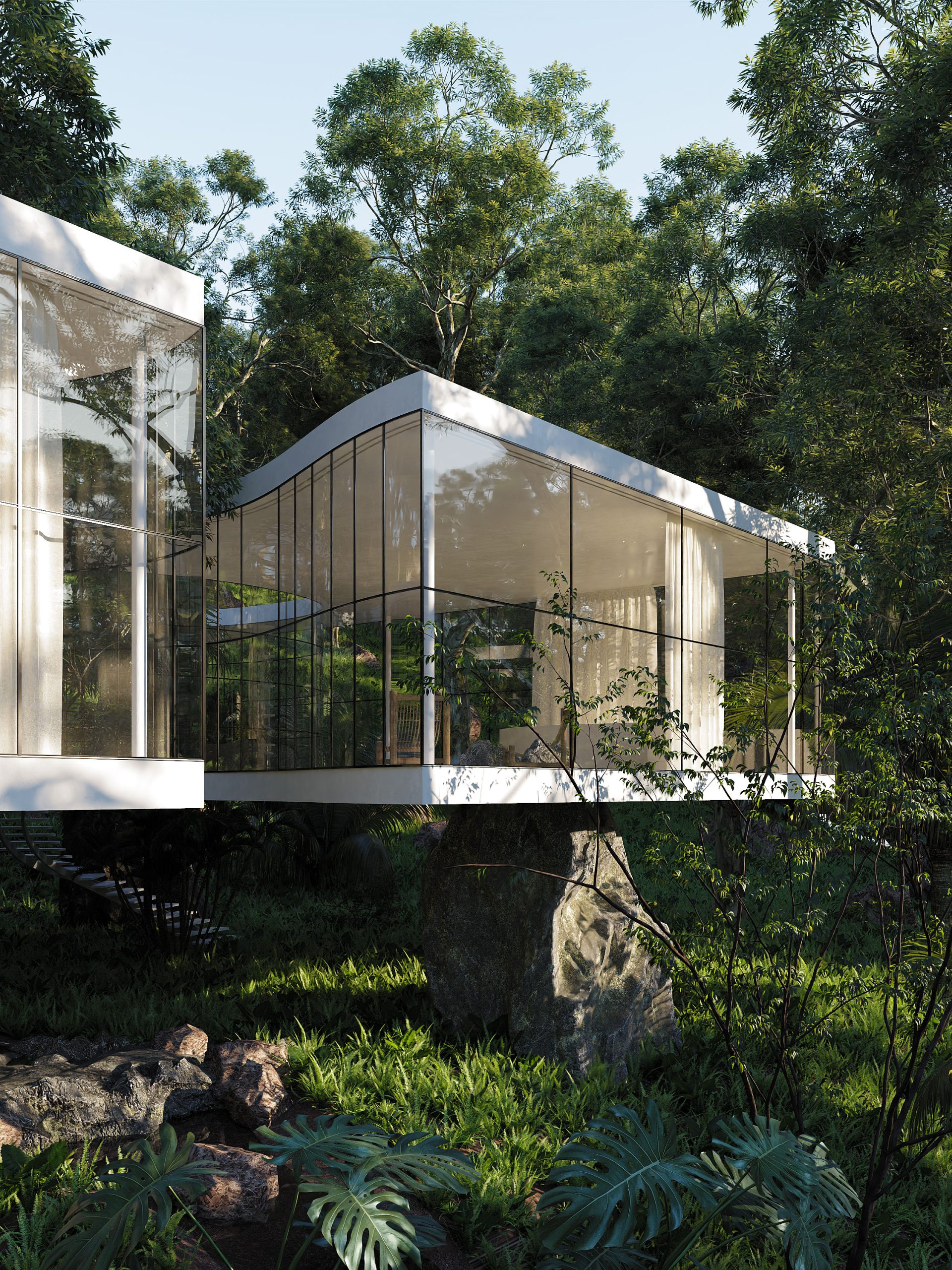 Casa Atibaia Is A Jungle Home Integrating Nature Into Its Brutalist Design  - IGNANT