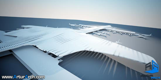 برنده طراحی معماری فرودگاه برنده طراحی معماری فرودگاه
