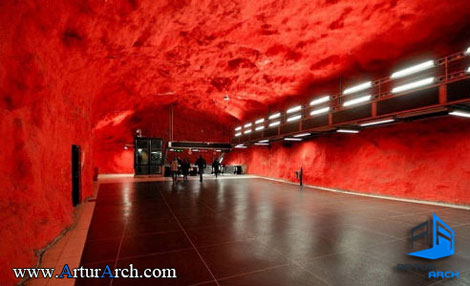 طراحی معماری و دکوراسیون مترو 