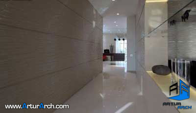 دکوراسیون داخلی متفاوت یک پنت هاوس 