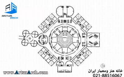 پلان ساختمان مجلس بنگلادش national-assembly-009_400