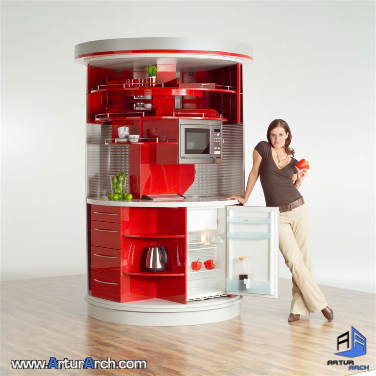 آشپزخانه کوچک آشپزخانه کوچک