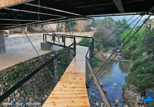 طراحی مدرسه ی پل طراحی مدرسه ی پل