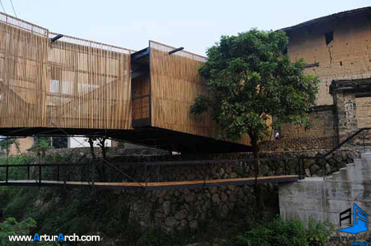 طراحی مدرسه ی پل طراحی مدرسه ی پل