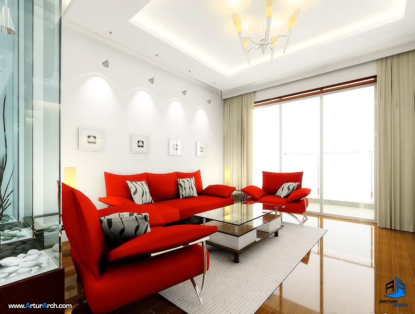 -تاثیر زیبای رنگ قرمز در دکوراسیون منزل red-decor red-decor
