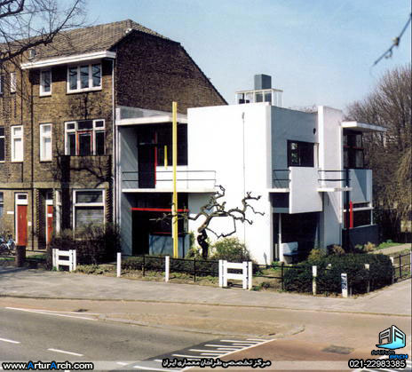 طراحی خانه با ترکیب بندی معماری مدرن